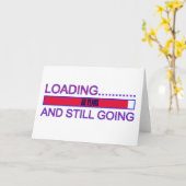 CARTE CONCEPTION D'ANNIVERSAIRE DE 86 ANS (Fleur jaune)