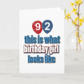 Carte Conception de 92 ans (Fleur jaune)