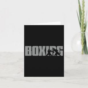 Carte Conception De Boxe Pour Boxer - Boxe