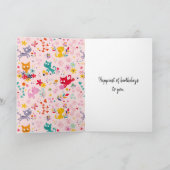 Carte Conception de chats mignonnes avec Zipper pour Ann (Intérieur)