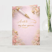 Carte Conception de citation d'amour – Cadeau parfait po (Devant)