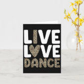 Carte Conception De Danse Cute Pour Filles Femmes Danse  (Fleur jaune)