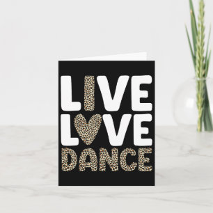 Carte Conception De Danse Cute Pour Filles Femmes Danse 