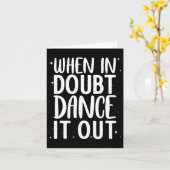 Carte Conception De Danse Cute Pour Filles Femmes Danse (Fleur jaune)