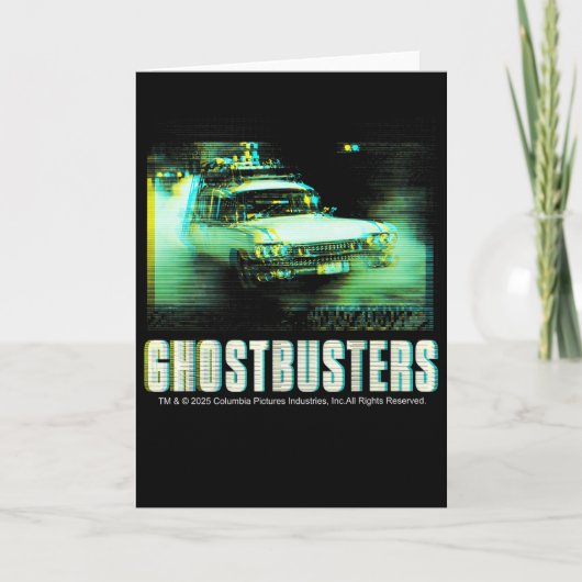 Carte Conception de Halloween Ghostbusters Ghostbusters  (Devant)