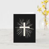 Carte Conception de Jésus-Christ pour les hommes femmes (Fleur jaune)