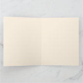 Carte conception de jour de Thanksgiving, feuilles natur (Intérieur)