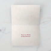 Carte Conception de la corde avec Fête des pères d'ancra (Intérieur)