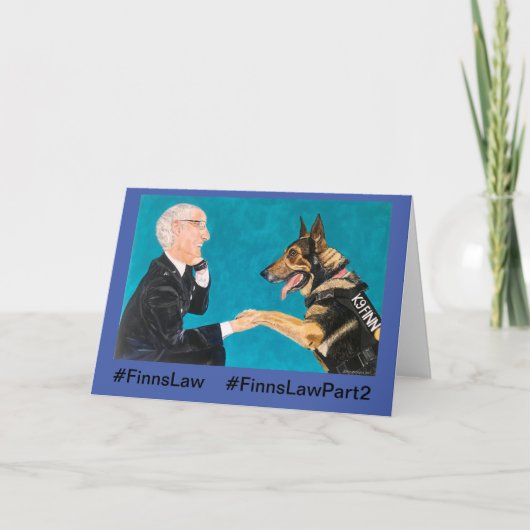 Carte Conception de la loi du Finn (Devant)