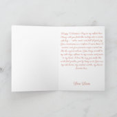 Carte Conception de la Saint-Valentin avec un ours en pe (Intérieur)