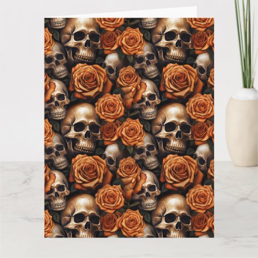 Carte Conception de la série A Skull and Roses 9 (Devant)