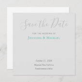 Carte Conception de mariage professionnelle moderne, enr (Devant / Derrière)