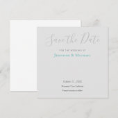 Carte Conception de professionnel de mariage moderne, Sa (Devant / Derrière)