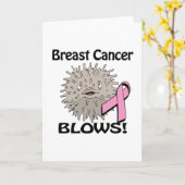 Carte Conception de sensibilisation au cancer du sein (Fleur jaune)