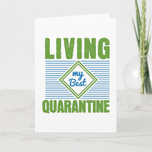 Carte Conception de sensibilisation au virus Corona en q