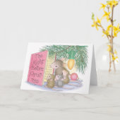 Carte Conception de souris maison® (Fleur jaune)