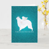 Carte Conception de sympathie de perte d'animal familier (Fleur jaune)