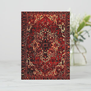 Carte Conception de tapis Oriental - chauffage domestiqu