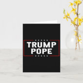 Carte Conception de Trump Pope (Fleur jaune)