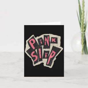 Carte Conception de typographie grunge en détresse Slip