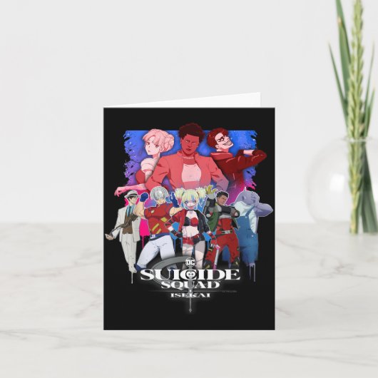 Carte Conception d'équipe Isekai prête à se battre (Devant)