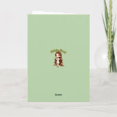 Carte Conception d'esthétique Matcha Mood Vibes de thé v (Dos)