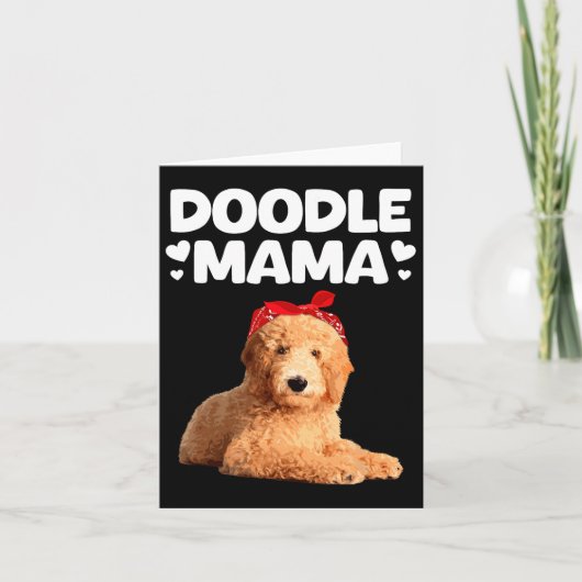Carte Conception drôle de maman doodle pour maman femmes (Devant)