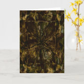 Carte Conception du pétale Camo Lover (Fleur jaune)