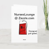 Carte Conception du sac de l'infirmière autorisée IV (Dos)