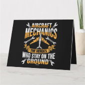 Carte Conception d'un héros de mécanicien d'aéronef pour (Dos)