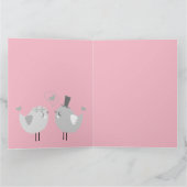 Carte Conception fiançailles (Intérieur)