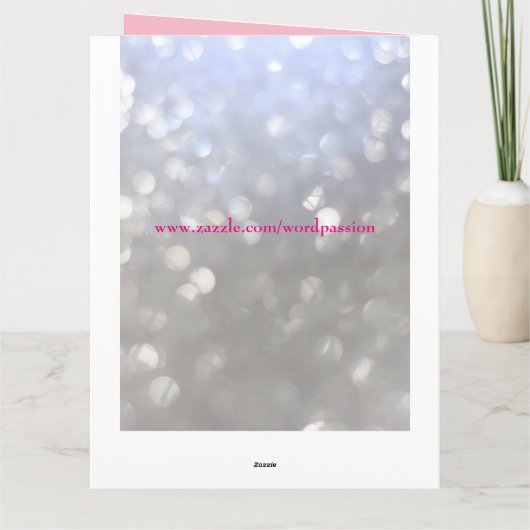 Carte Conception fiançailles (Dos)