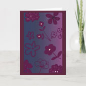 Carte Conception florale  (Devant)