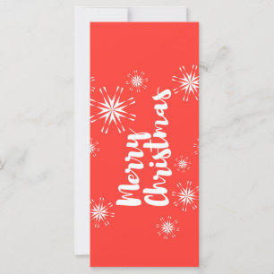 Carte Conception joyeuse et ludique de "Joyeux Noël"