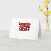 Carte Conception minimale d'amour plus (Fleur jaune)