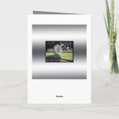 Carte Conception orientée d'anniversaire de pères de (Dos)