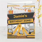 Carte Conception personnalisée des zones d'anniversaire  (Fleur jaune)