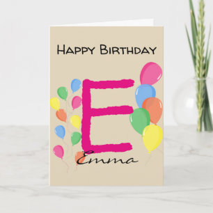 Carte Conception personnalisée Votre propre anniversaire