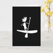 Carte Conception silhouette de la pédale (Fleur jaune)