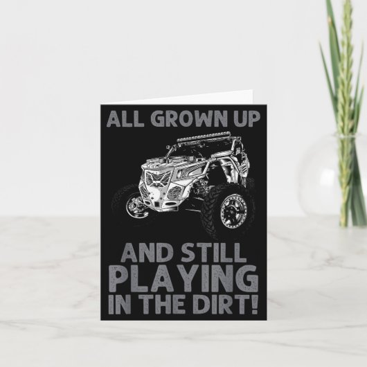 Carte Conception Sxs drôle pour hommes femmes tout-terra (Devant)