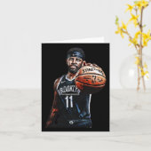 Carte Conceptions de basketball (Fleur jaune)