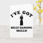 Carte Conceptions de danse de ventre (Fleur jaune)