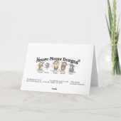 Carte Conceptions House-Mouse® - (Dos)