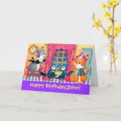 Carte concert (Fleur jaune)