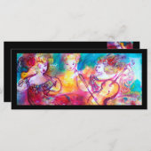 CARTE CONCERT DE PRINTEMPS HARMONY TRIO (Devant / Derrière)