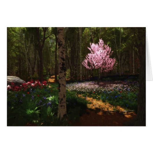 Carte Concerto Cherry Tree (Devant horizontal)