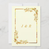 Carte Concevez vos cartons d'invitation de mariage à cad (Dos)