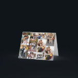 Carte Concevez votre propre collage de 10 photos<br><div class="desc">Personnalisez votre propre photographie personnelle. Vous pouvez créer ce produit personnalisé pour des occasions spéciales comme les mariages, les anniversaires, Noël, les fêtes, les commémorations, la remise des diplômes, les anniversaires de mariage et plus encore. Il peut également être offert en cadeau à votre meilleur ami, ami proche, famille et...</div>