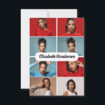 Carte Concevez Votre Propre Collage De 8 Photos<br><div class="desc">Personnalisez votre propre photographie personnelle. Vous pouvez créer ce produit personnalisé pour des occasions spéciales comme les mariages, les anniversaires, Noël, les vacances, les hommages, la remise des diplômes, les anniversaires de mariage et plus encore. Il peut également être offert en cadeau à votre meilleur ami, ami proche, famille et...</div>