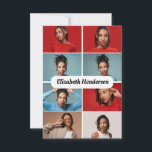 Carte Concevez Votre Propre Collage De 8 Photos<br><div class="desc">Personnalisez votre propre photographie personnelle. Vous pouvez créer ce produit personnalisé pour des occasions spéciales comme les mariages, les anniversaires, Noël, les vacances, les mémoriaux, la remise de diplôme, les anniversaires de mariage et plus encore. Il peut également être offert en cadeau à votre meilleur ami, ami proche, famille et...</div>